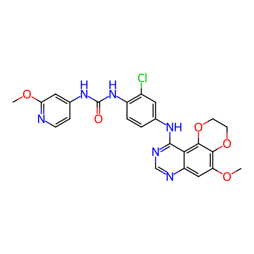 Chemical structure of BindingDB Monomer ID 492614