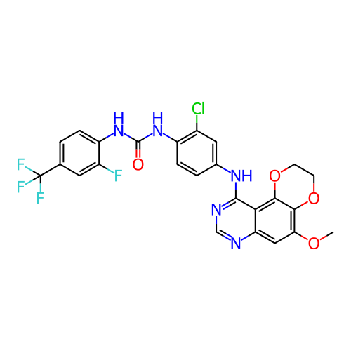 Chemical structure of BindingDB Monomer ID 492616