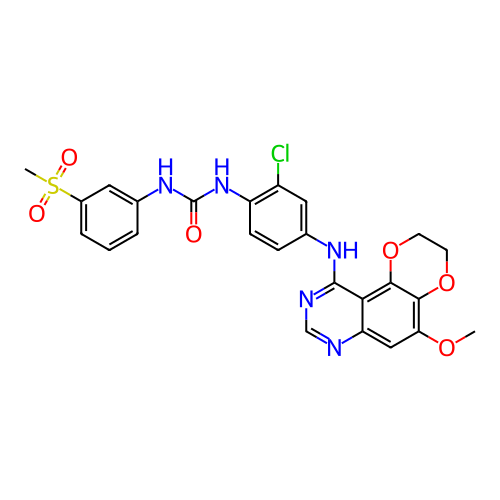 Chemical structure of BindingDB Monomer ID 492621