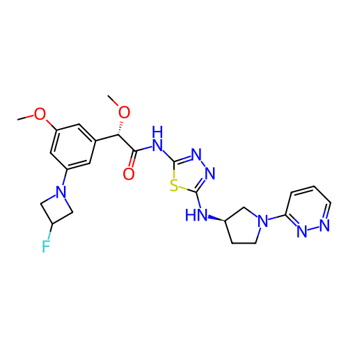 Chemical structure of BindingDB Monomer ID 492944