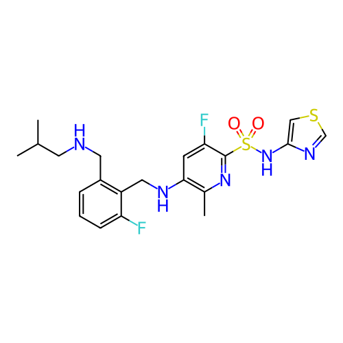 Chemical structure of BindingDB Monomer ID 492964