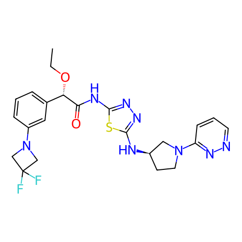 Chemical structure of BindingDB Monomer ID 492982