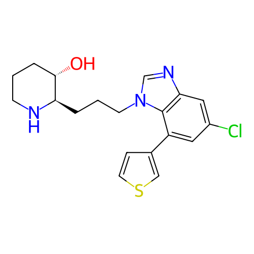 Chemical structure of BindingDB Monomer ID 493390
