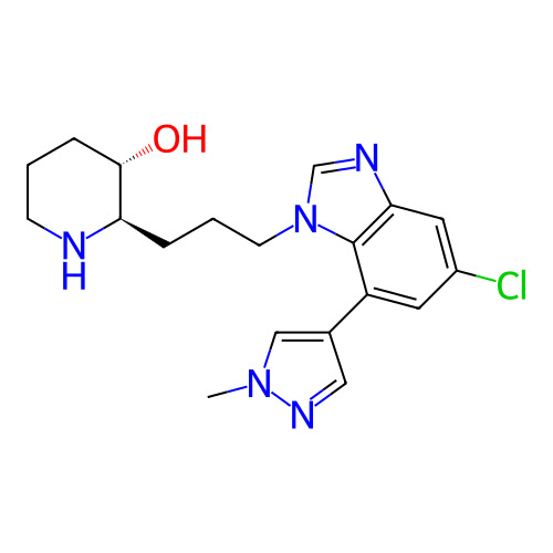 Chemical structure of BindingDB Monomer ID 493396