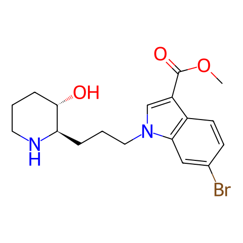 Chemical structure of BindingDB Monomer ID 493450