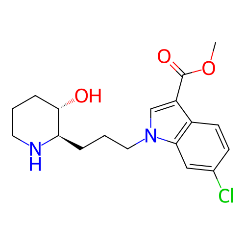 Chemical structure of BindingDB Monomer ID 493452