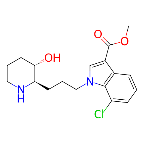 Chemical structure of BindingDB Monomer ID 493453