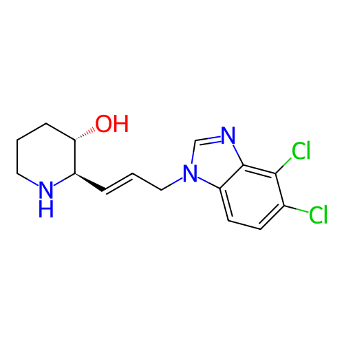 Chemical structure of BindingDB Monomer ID 493473