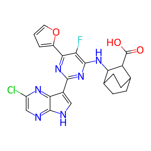 Chemical structure of BindingDB Monomer ID 493534