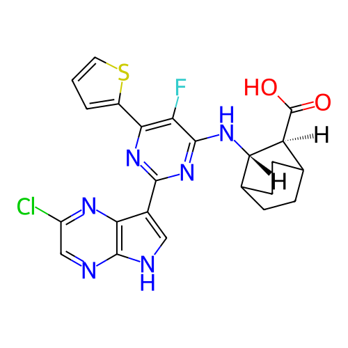 Chemical structure of BindingDB Monomer ID 493563