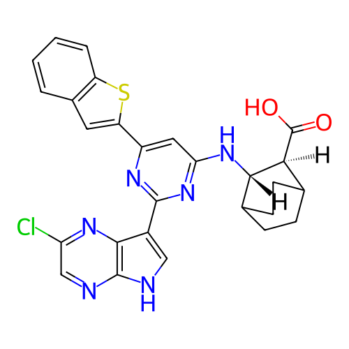 Chemical structure of BindingDB Monomer ID 493564