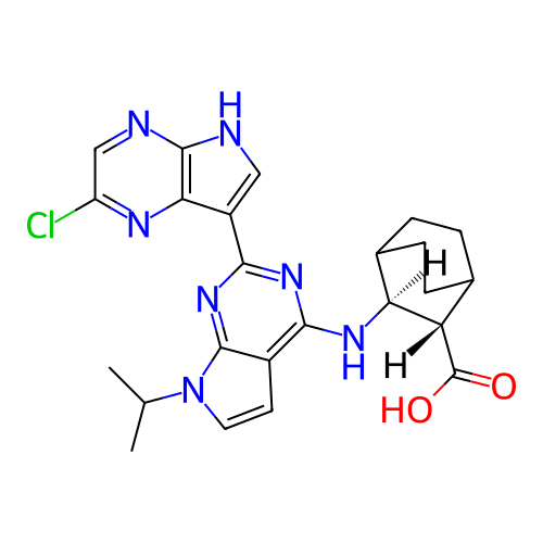 Chemical structure of BindingDB Monomer ID 493565