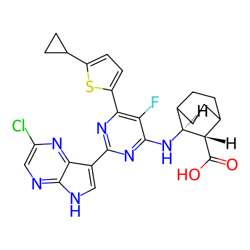 Chemical structure of BindingDB Monomer ID 493566