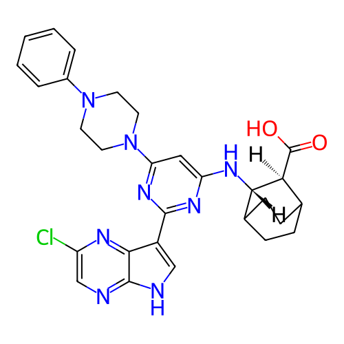 Chemical structure of BindingDB Monomer ID 493570