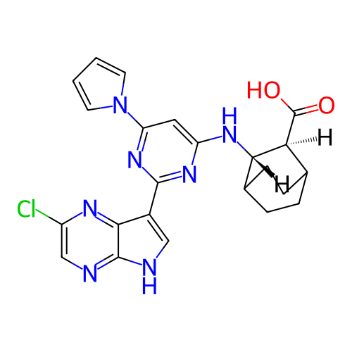 Chemical structure of BindingDB Monomer ID 493572