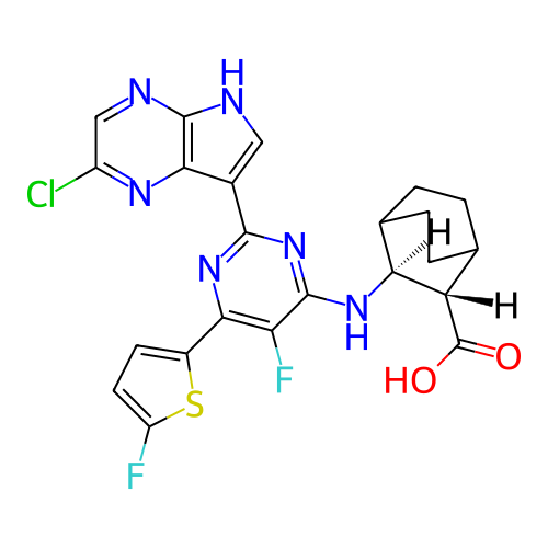 Chemical structure of BindingDB Monomer ID 493573