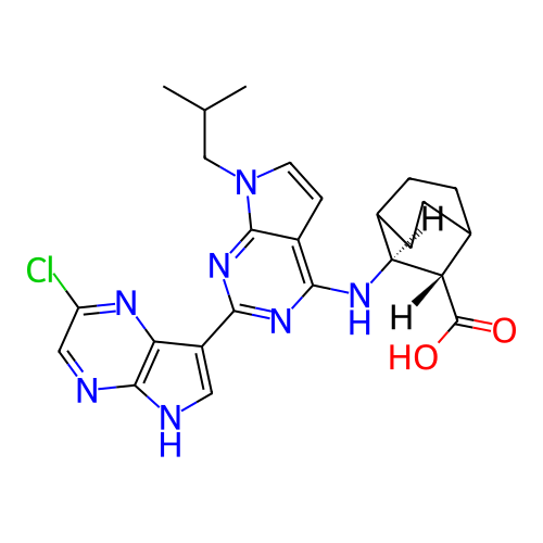 Chemical structure of BindingDB Monomer ID 493576