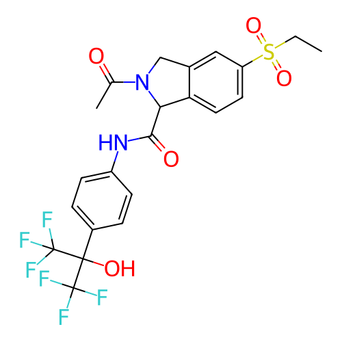 Chemical structure of BindingDB Monomer ID 493586