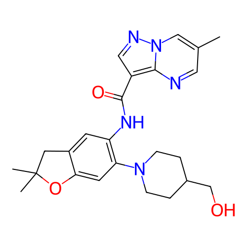 Chemical structure of BindingDB Monomer ID 493946