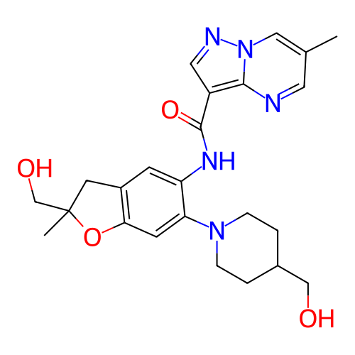 Chemical structure of BindingDB Monomer ID 493950