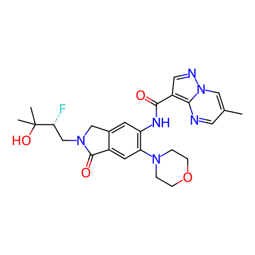 Chemical structure of BindingDB Monomer ID 494215