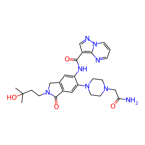 Chemical structure of BindingDB Monomer ID 494231