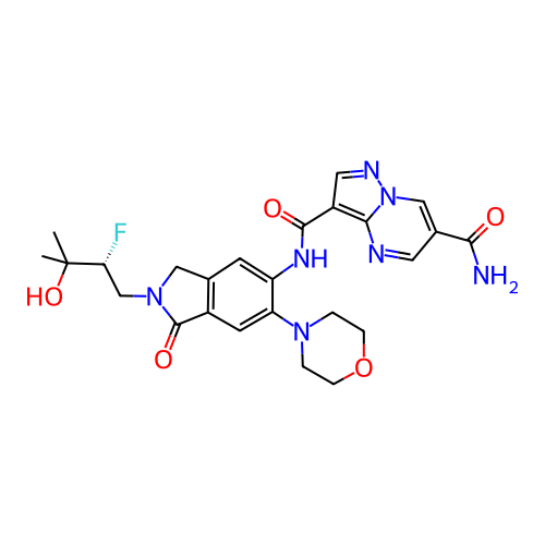 Chemical structure of BindingDB Monomer ID 494237