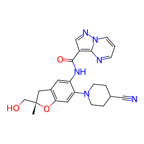 Chemical structure of BindingDB Monomer ID 494286
