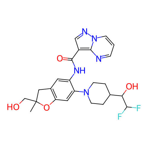 Chemical structure of BindingDB Monomer ID 494302