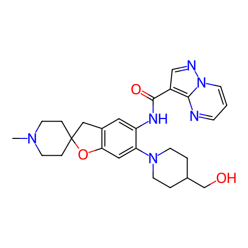 Chemical structure of BindingDB Monomer ID 494320