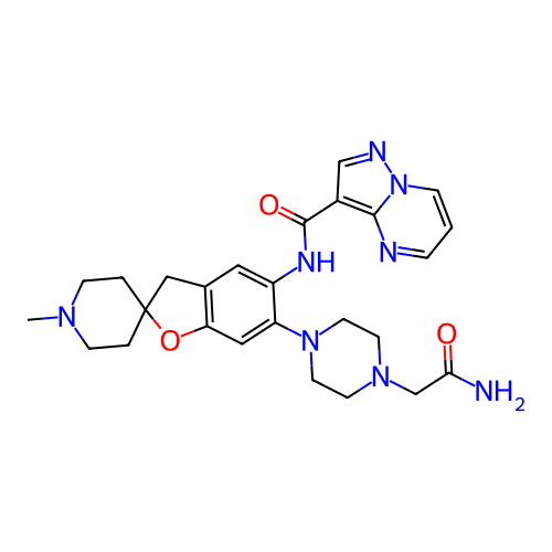 Chemical structure of BindingDB Monomer ID 494322