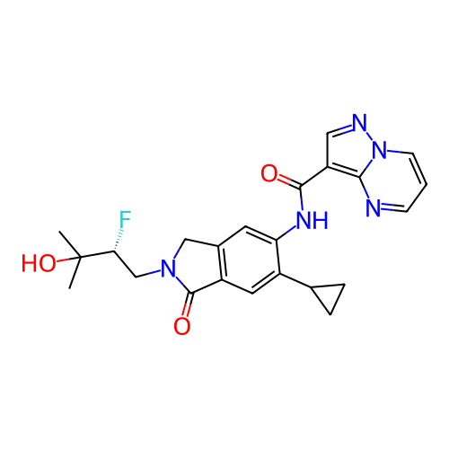 Chemical structure of BindingDB Monomer ID 494431