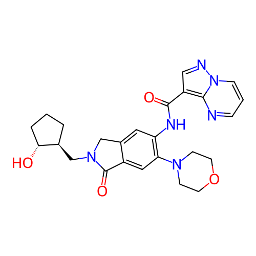 Chemical structure of BindingDB Monomer ID 494488