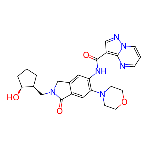 Chemical structure of BindingDB Monomer ID 494497