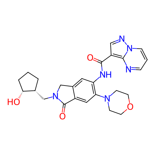 Chemical structure of BindingDB Monomer ID 494498