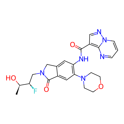 Chemical structure of BindingDB Monomer ID 494500
