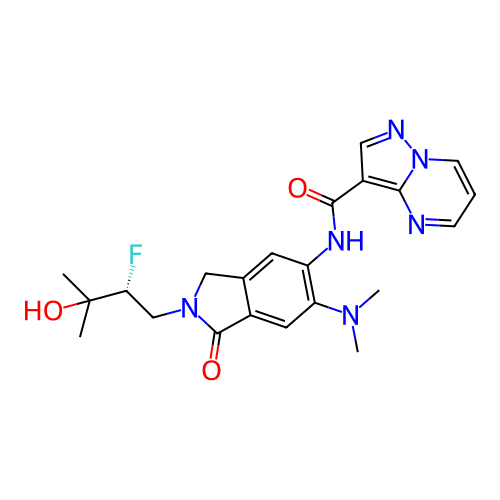 Chemical structure of BindingDB Monomer ID 494507