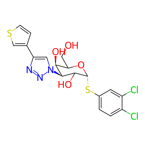 Chemical structure of BindingDB Monomer ID 494606