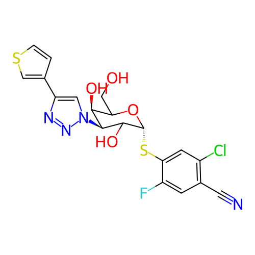 Chemical structure of BindingDB Monomer ID 494607