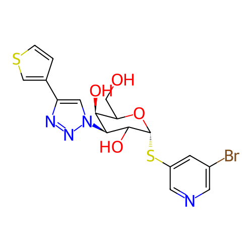 Chemical structure of BindingDB Monomer ID 494608