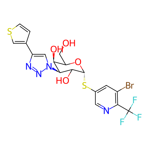 Chemical structure of BindingDB Monomer ID 494609