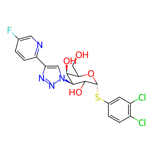 Chemical structure of BindingDB Monomer ID 494613