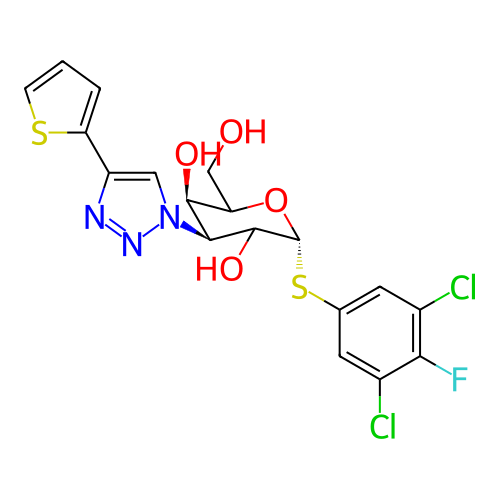 Chemical structure of BindingDB Monomer ID 494616
