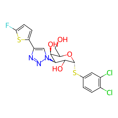 Chemical structure of BindingDB Monomer ID 494618