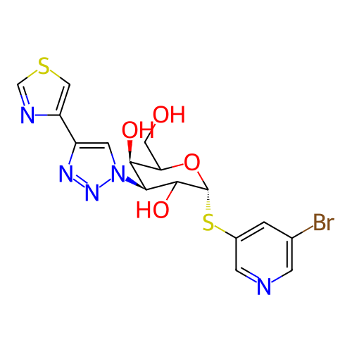 Chemical structure of BindingDB Monomer ID 494636