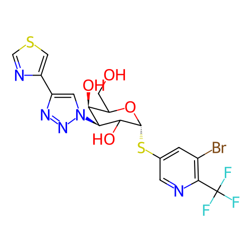 Chemical structure of BindingDB Monomer ID 494644
