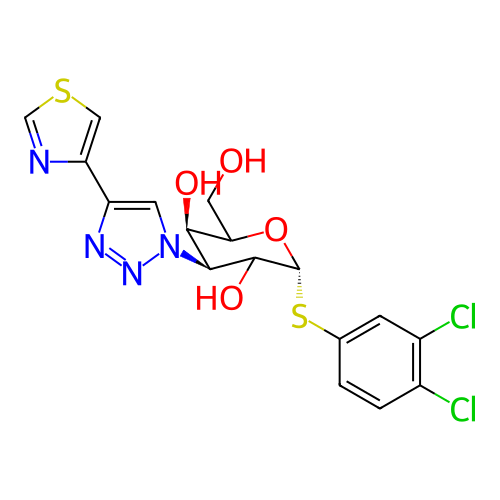 Chemical structure of BindingDB Monomer ID 494656