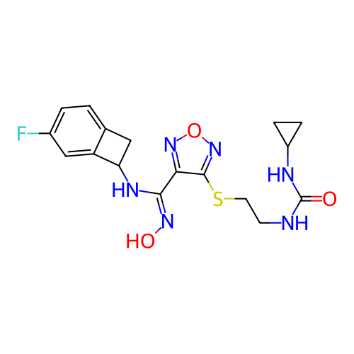 Chemical structure of BindingDB Monomer ID 494721