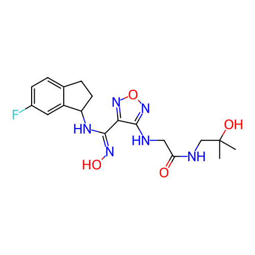 Chemical structure of BindingDB Monomer ID 494774