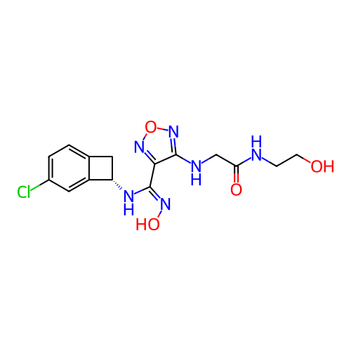Chemical structure of BindingDB Monomer ID 494781